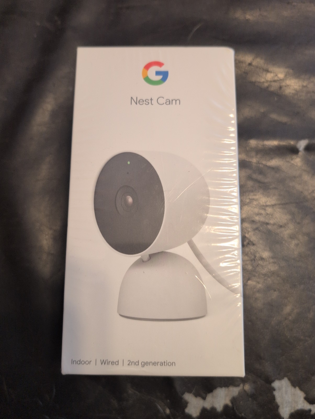 Google Nest Cam Indoor Wired 2nd Generation White GA01998-US