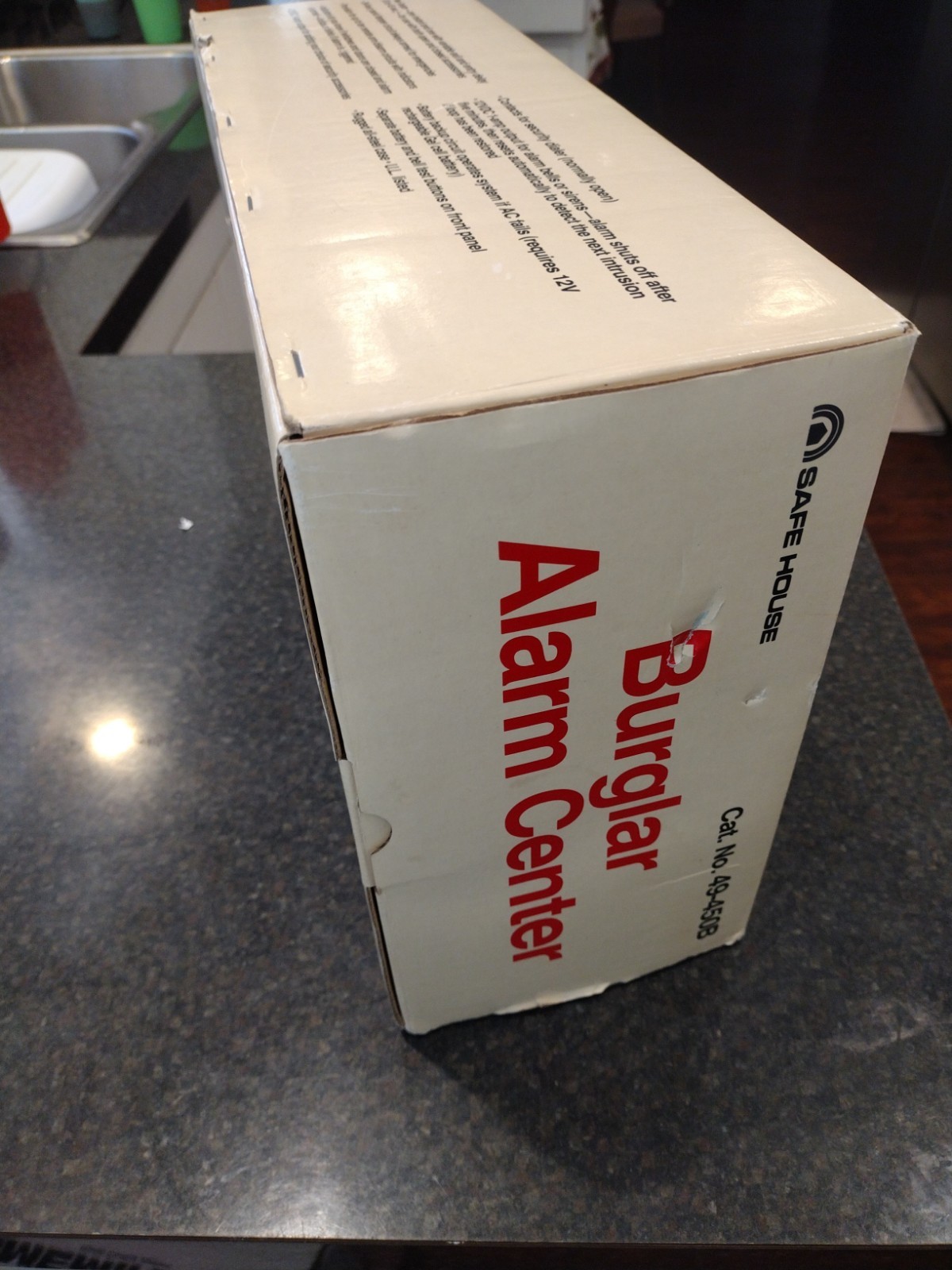 Safe House Burglar Alarm Center 49-450B New Old Stock Vintage