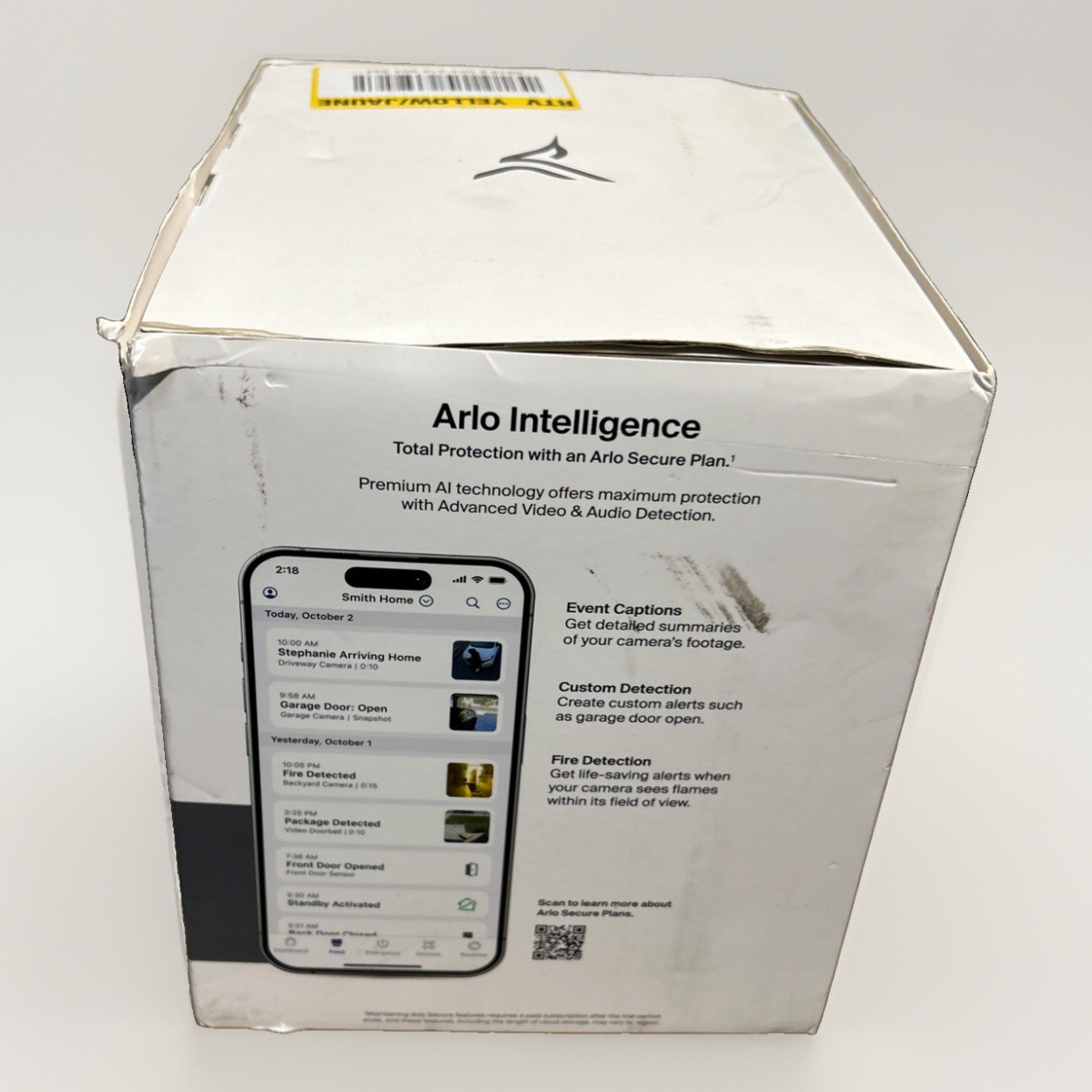 Arlo Ultra Security Camera 4K 3rd Gen 2025 Release 2 Cameras with Smart Hub