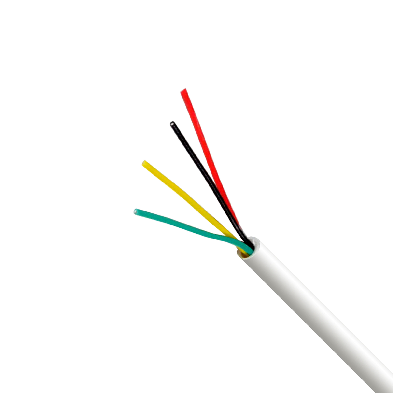 Security Wire Burglar Alarm 22/4 Cable 500FT Stranded White 500′ Speaker Cable