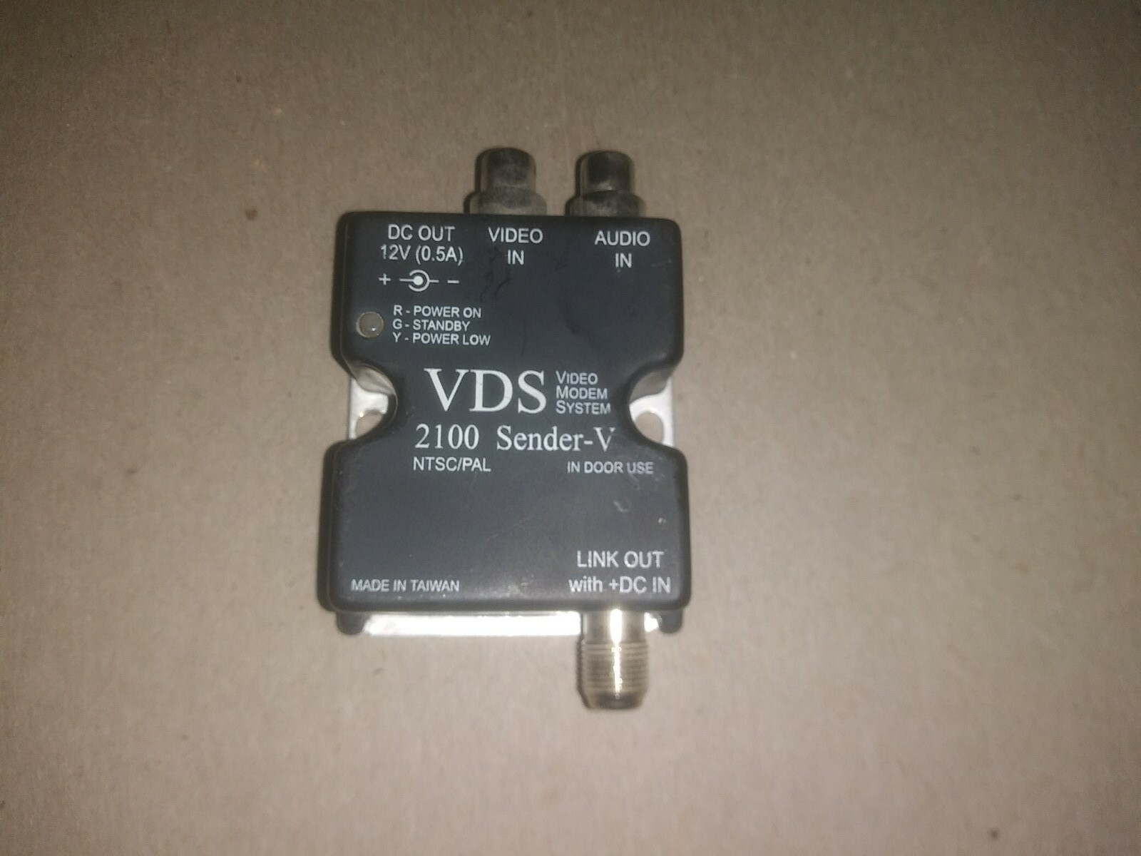 VDS2100 Sender- V Video Modem System Preowned Good Condition