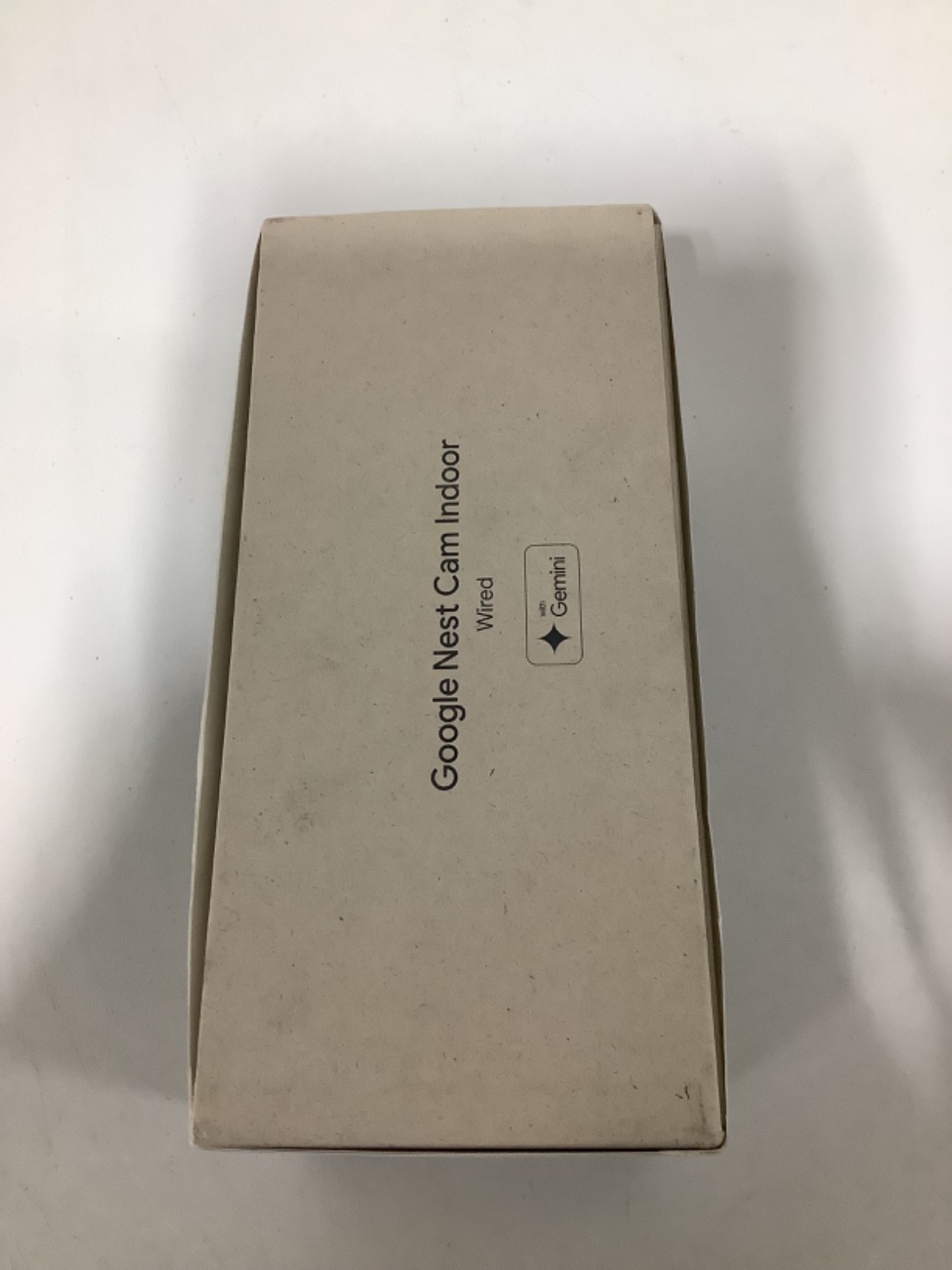 Google – Nest Cam Indoor (wired, 3rd gen) 2K Video and Gemini