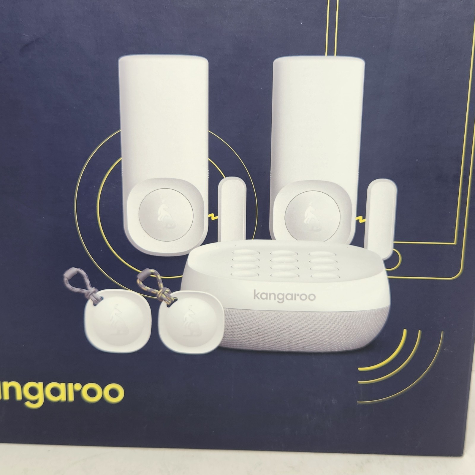 KANGAROO WiFi Wireless Home Security Alarm System App Based – New Open Box