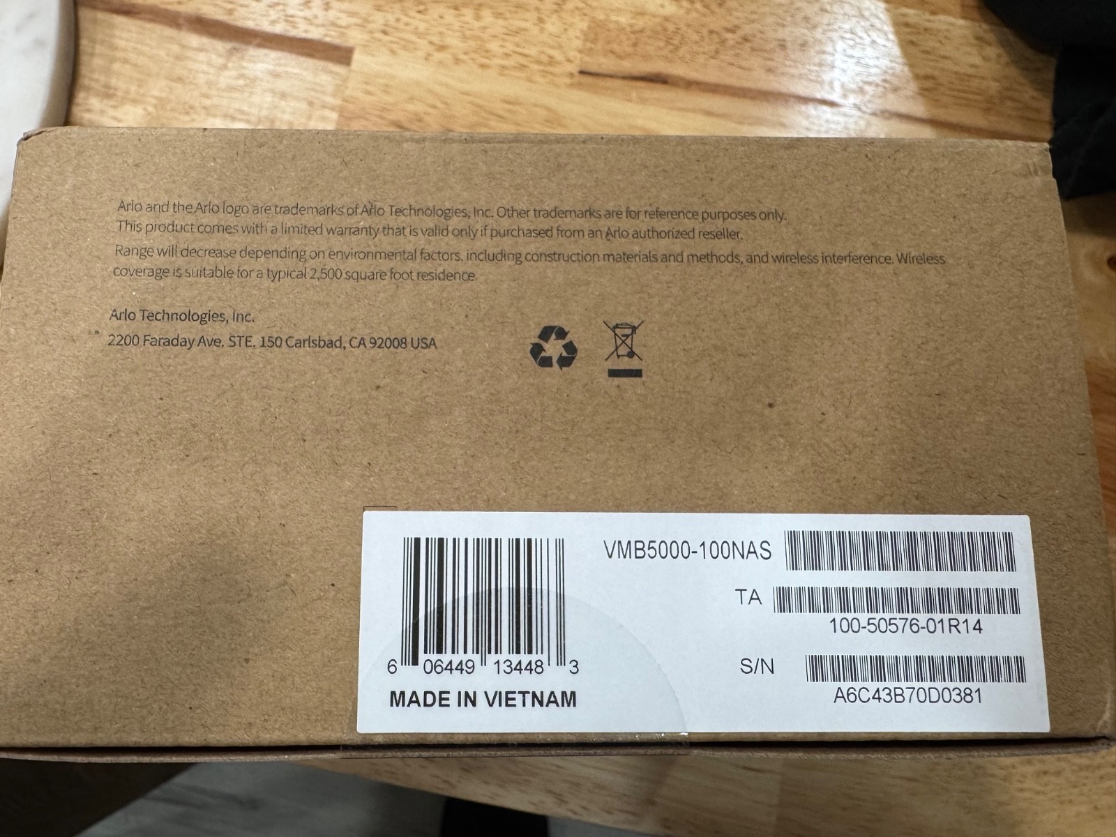 Arlo Ultra SmartHub – VMB5000