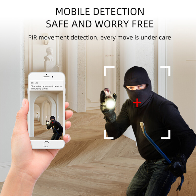 Mini WiFi IP Camera HD Home Security Surveillance Camera Pet Dog Baby Monitor