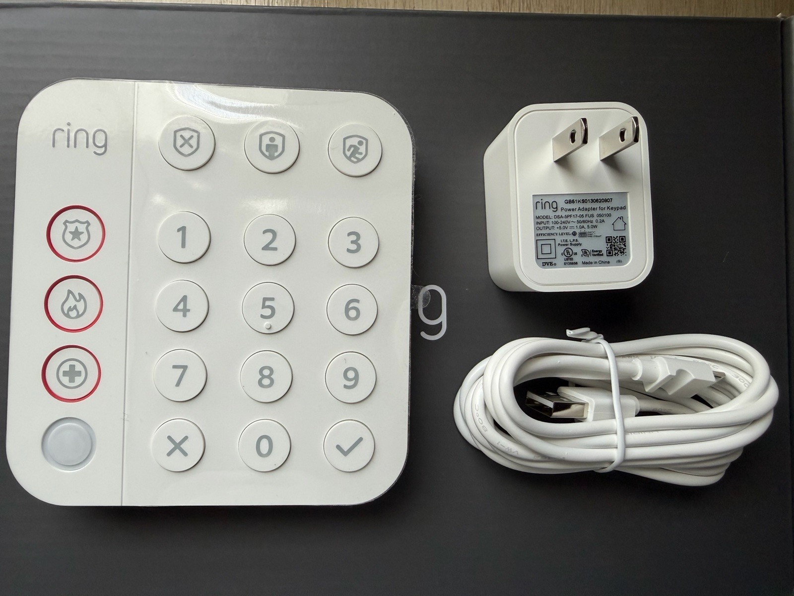 New Ring Keypad (2nd Gen) for Ring Alarm Security System (5AT2S7)
