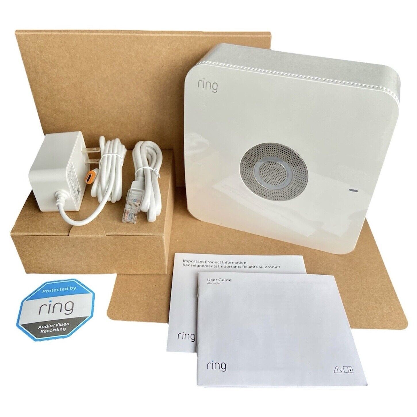 Ring Alarm Pro Security System with Built in eero WiFi 6 Router + Video Doorbell