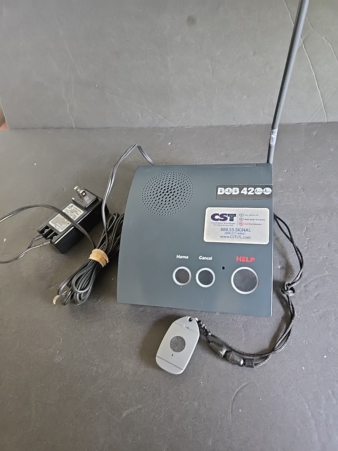 BOB 4200 Call Support System Base Emergency Medical Alert System