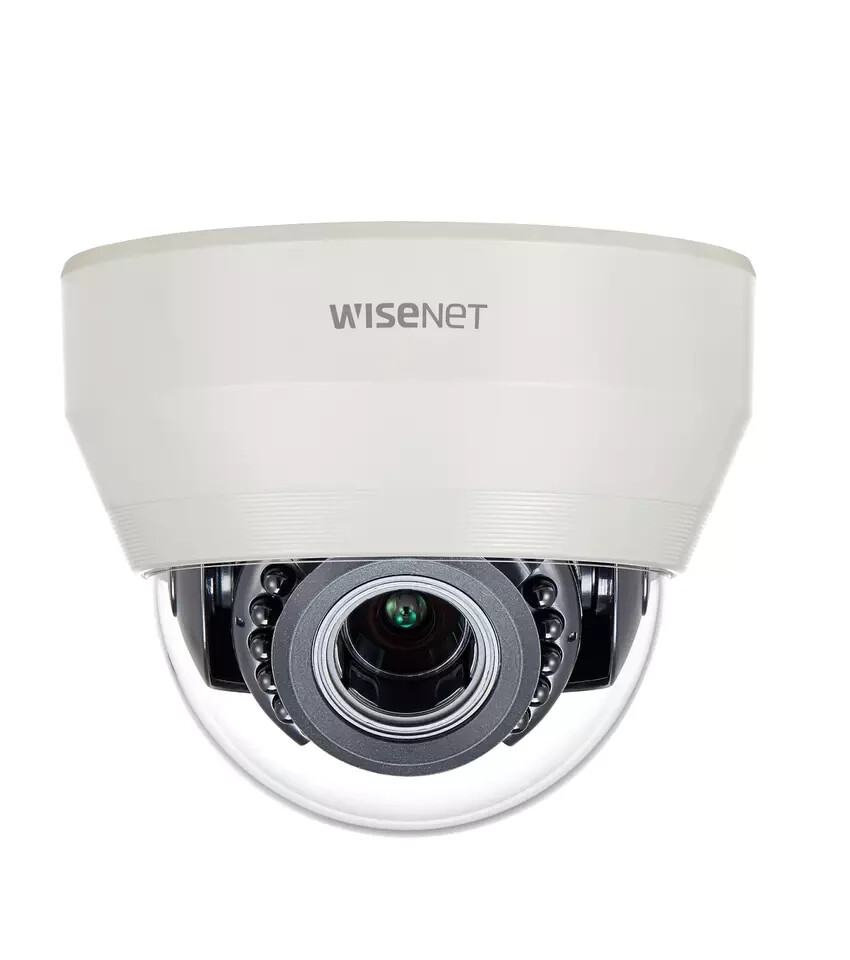 Hanwha Techwin HCD-6070R 2MP Analog HD+ IR Security Dome Camera 3.2~10mm Lens