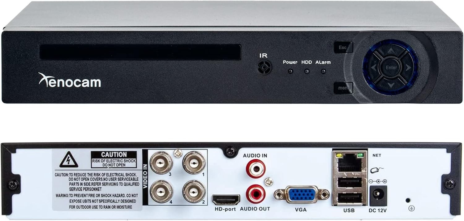High Definition 4CH 1080N Hybrid DVR: Seamless Remote Viewing Capabilities