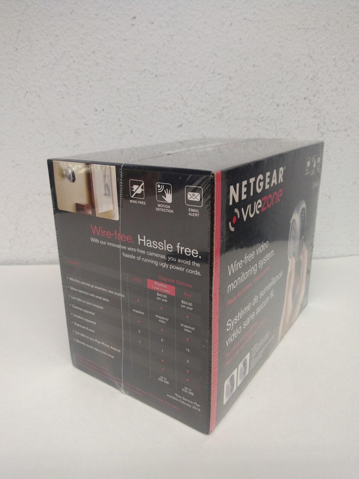 Netgear VueZone Wire-Free Video Surveillance Dual Cam. Monitoring Syst. VZSM2701