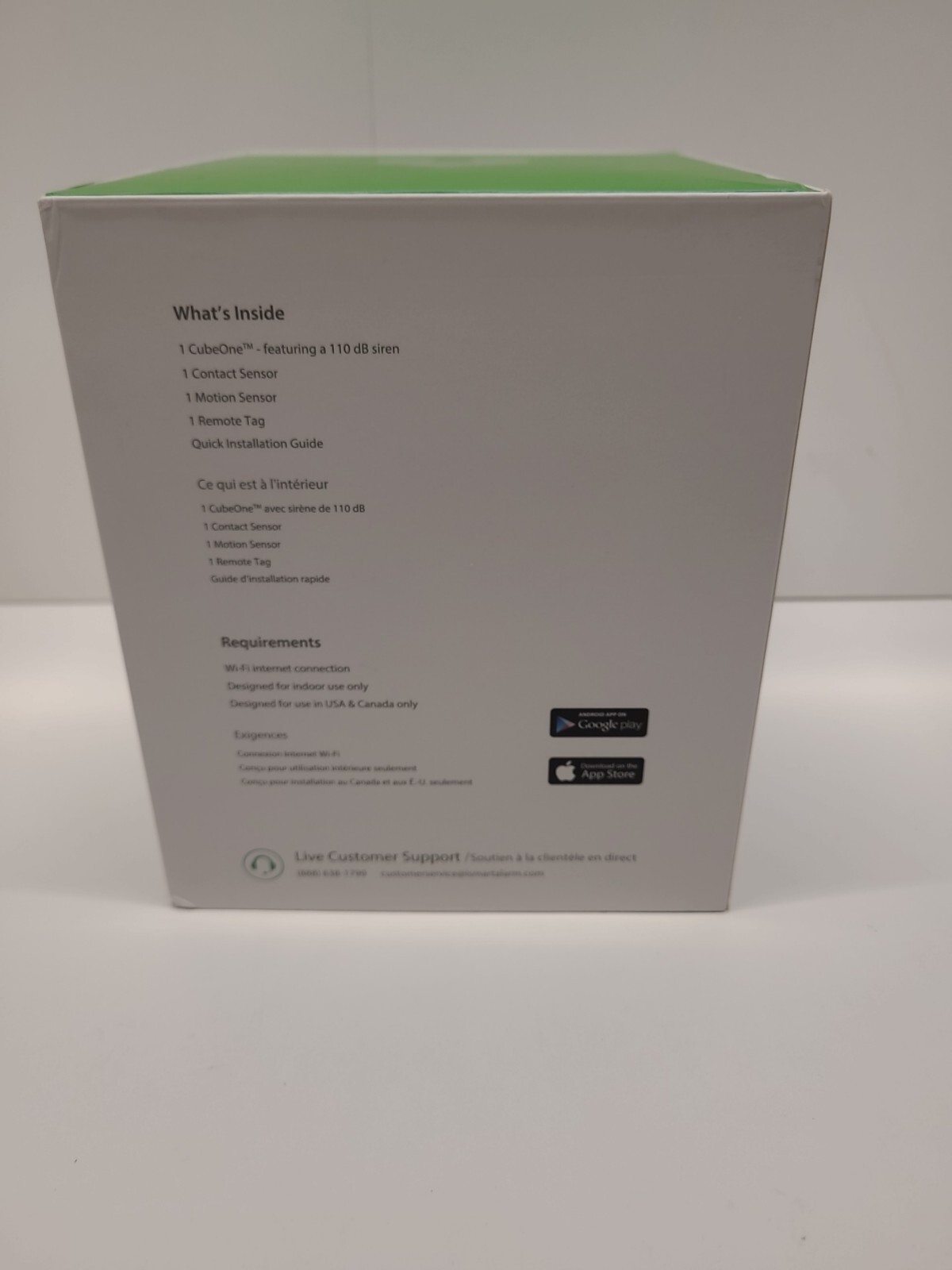 ISmart Alarm Smart Home Security System Starter Package New Open Box