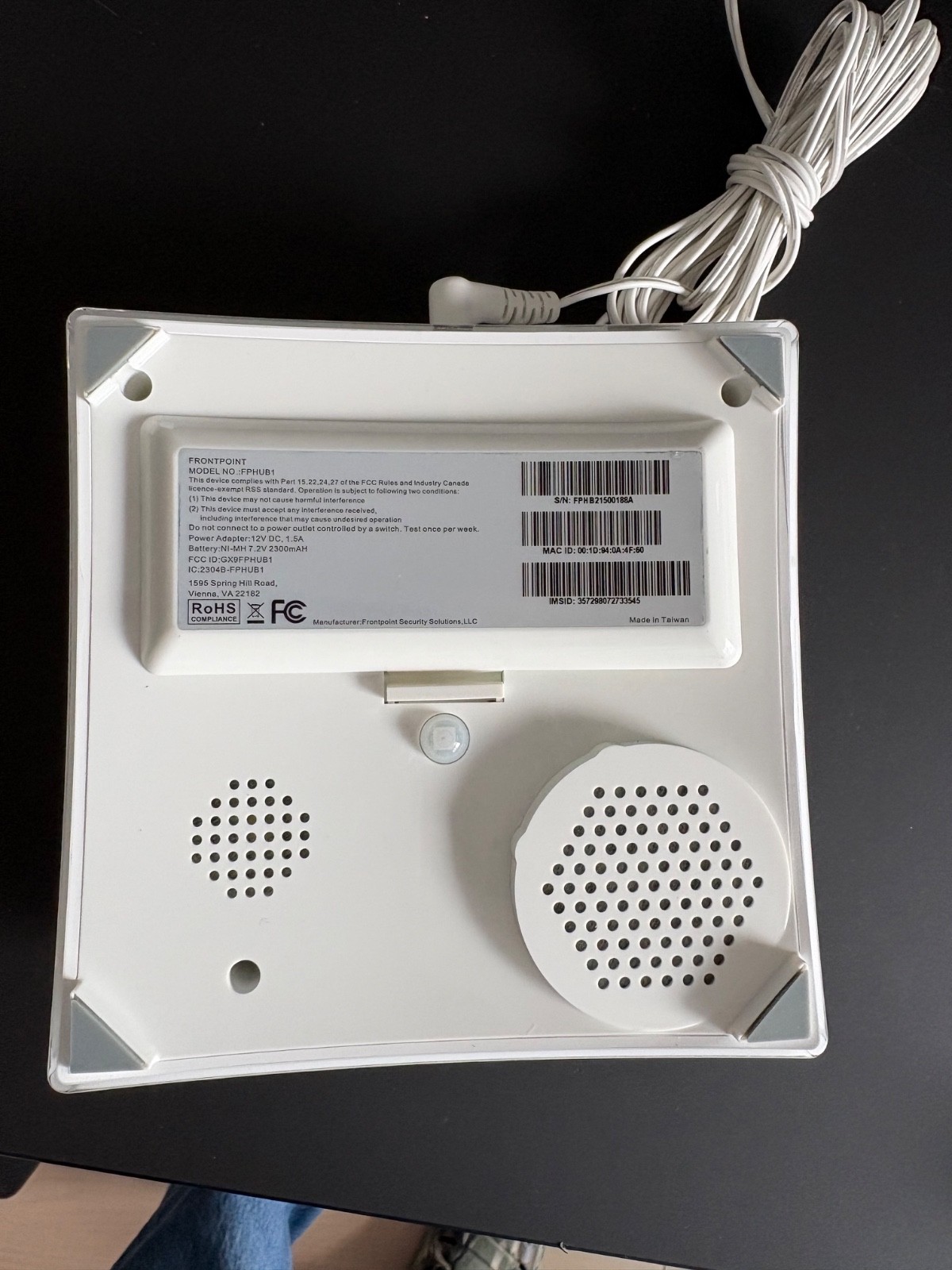 Frontpoint Alarm.com Security System Bundle ADC-V724 ADC-V515 FPHUB1 FPKEY2 RE12