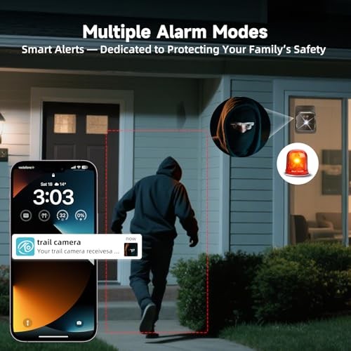 Window Camera for Home Security: 2.4GHz&5GHz WiFi 4K Indoor Camera with Color