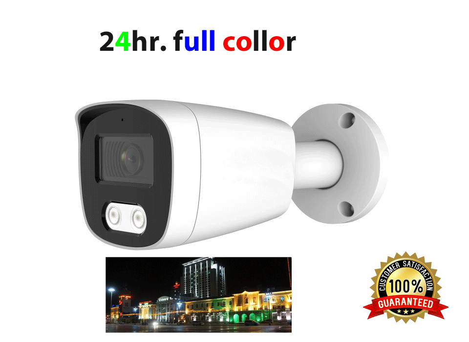 8MP/4k Full HD-TVI HD-CVI Camera starlight Fixed Lens 24hr Night vision color