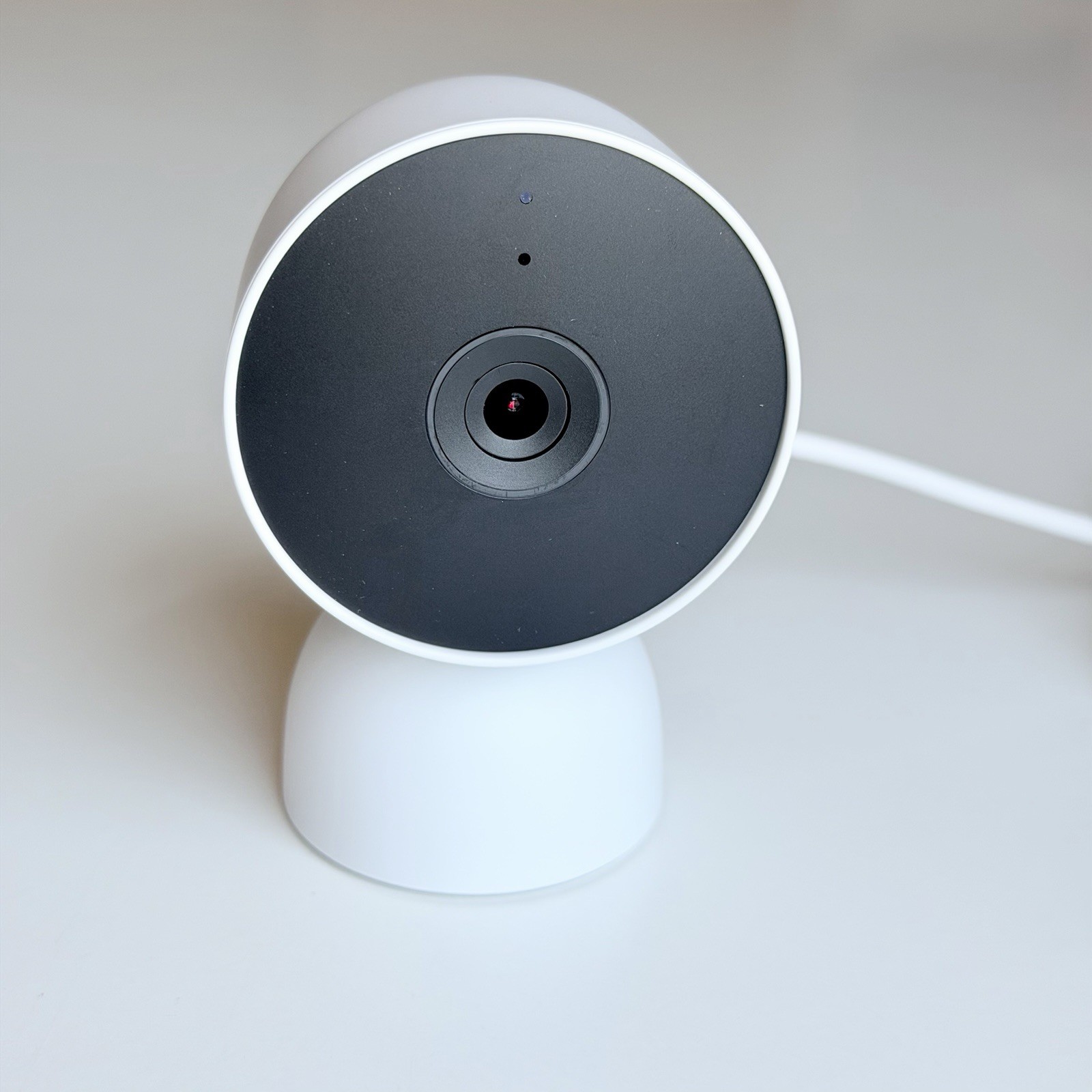 Google Nest Security Cam Indoor 1080p Wired GJQ9T (White Snow) 2nd Gen