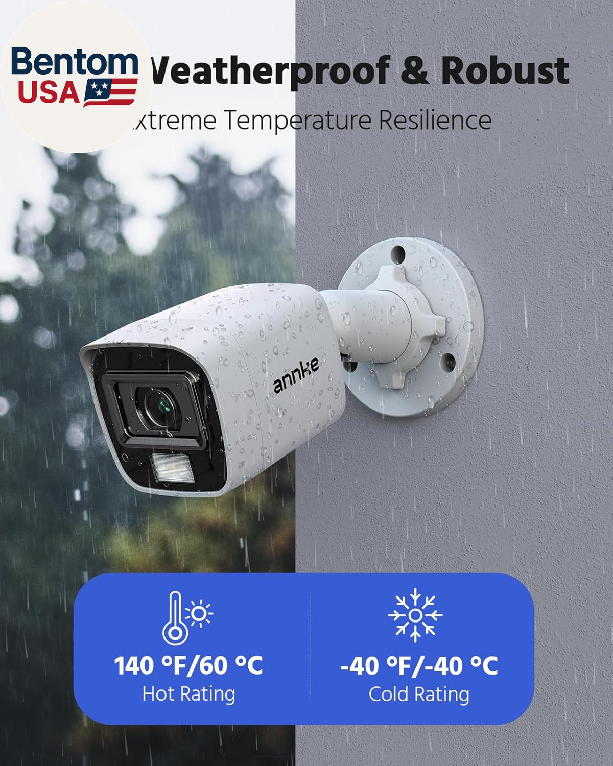 8CH 2MP Security Camera System, 8 Channel H.265+ DVR Recorder, AI Human/Vehicle
