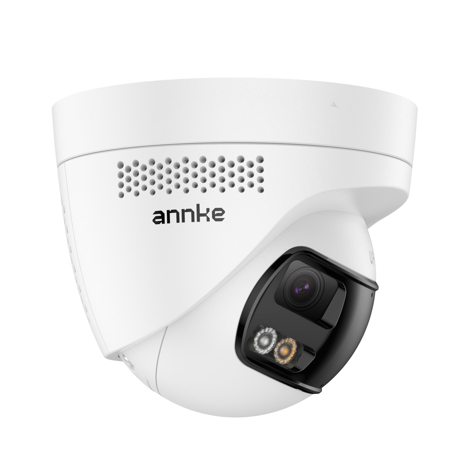 ANNKE 4K Dual Lens 180° View AI Color Night PoE Security IP Camera Two-Way Audio