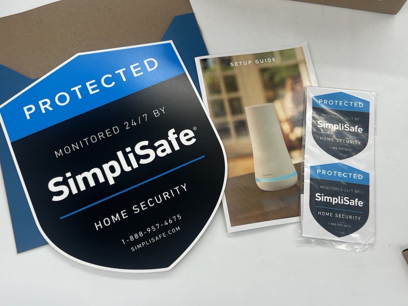 SimpliSafe Home Security Camera System Model SimpliCam SSCS3 New Open Box