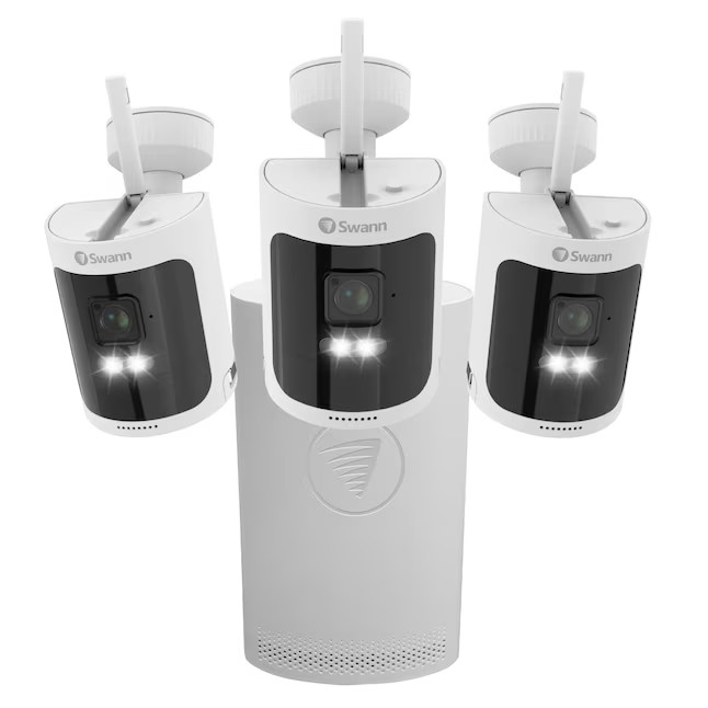 Swann 8-Channel 2K Wire-Free HD Wireless NVR Security 3 Wi-Fi Camera System