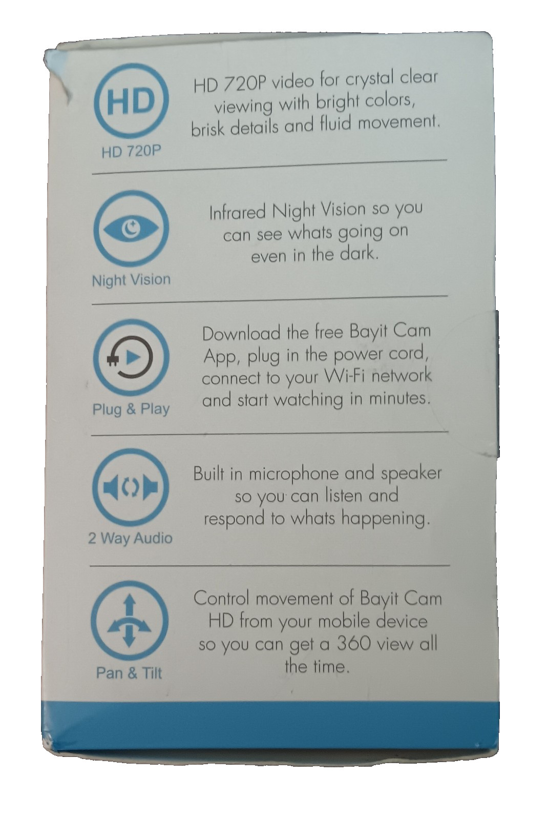 Bayit Home Automation BH1818v2 WiFi Internet Surveillance Camera w/ Night Vision