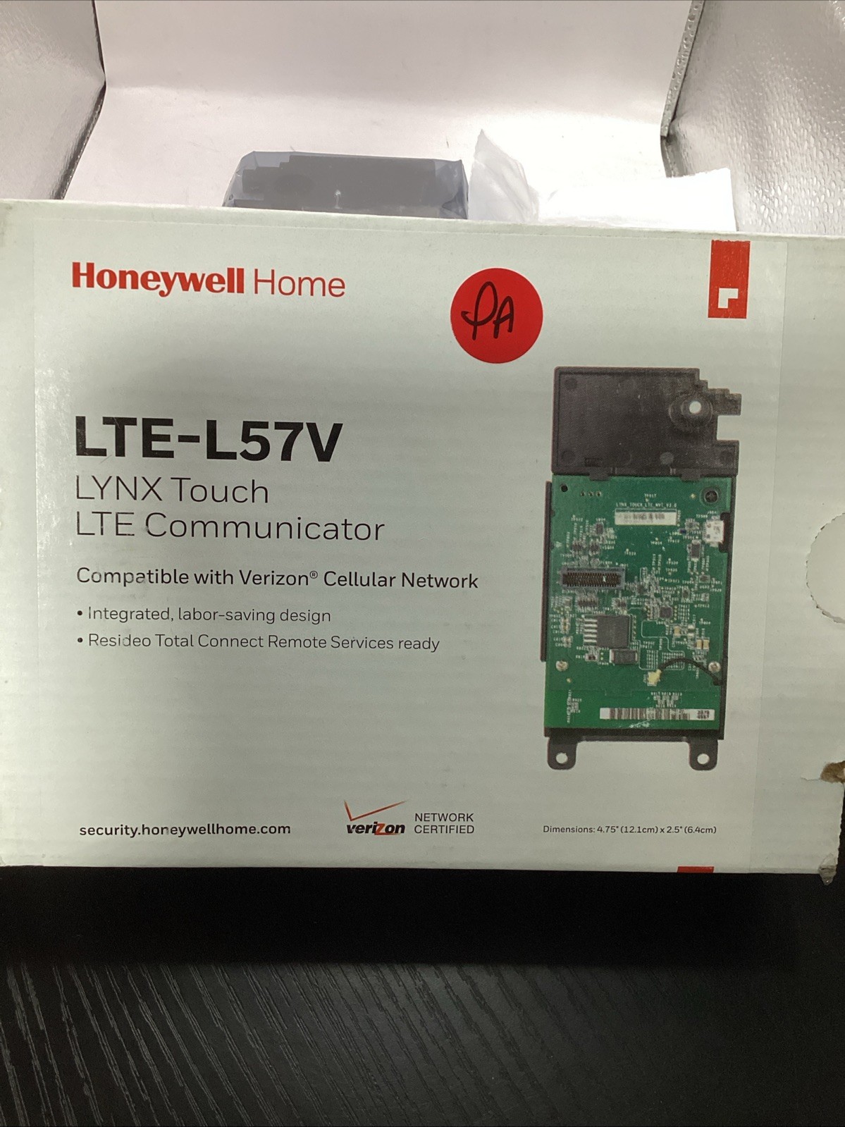 Honeywell Home LTE-L57V Lynx Touch LTE Communicator ? NEW