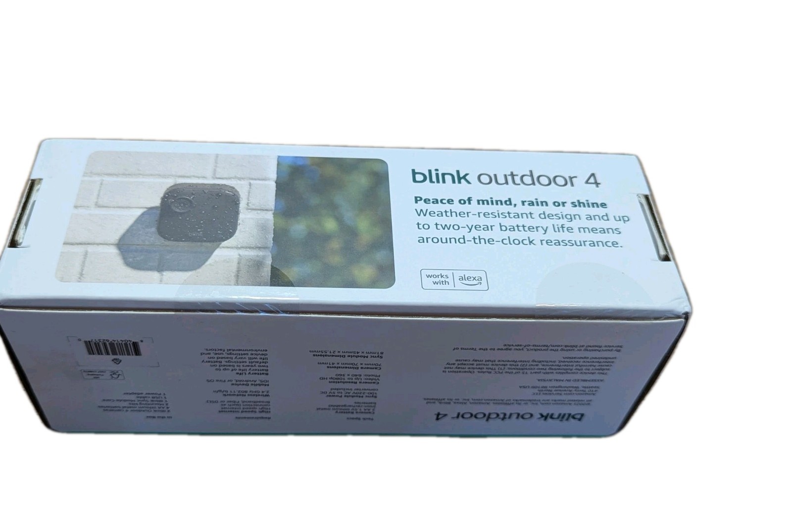 Blink Outdoor 4, (4th Gen 2025) Wireless 2 Camera Security System + Sync Module