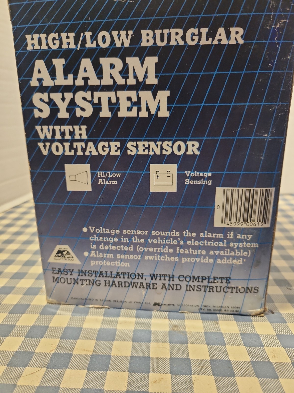 VINTAGE K-Mart Car Alarm Audi AUTO SECURITY BURGLAR ALARM SYSTEM TRUCKS CARS