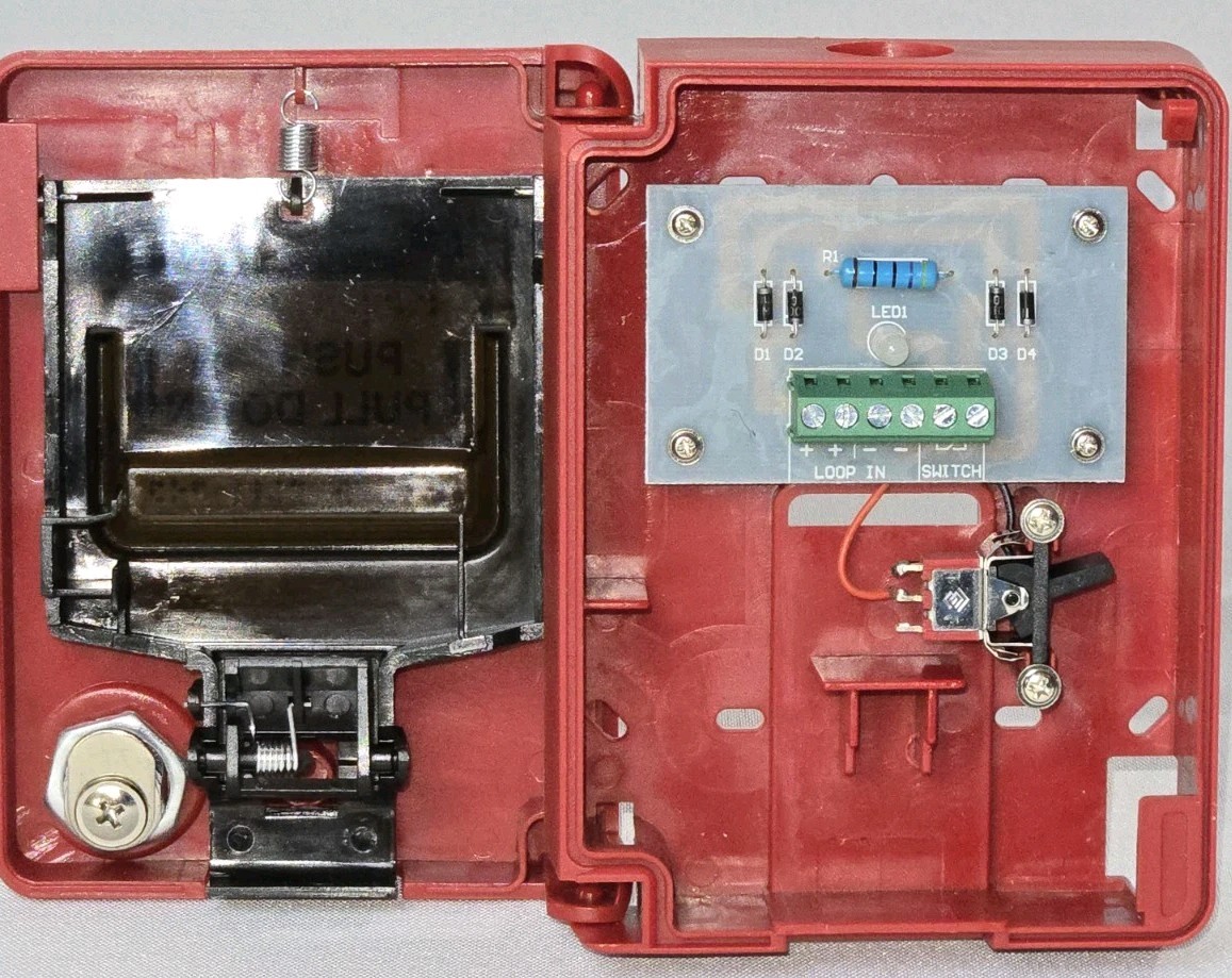 Emergency Alarm Station with Key Conventional Dual Action Manual Call Point P…