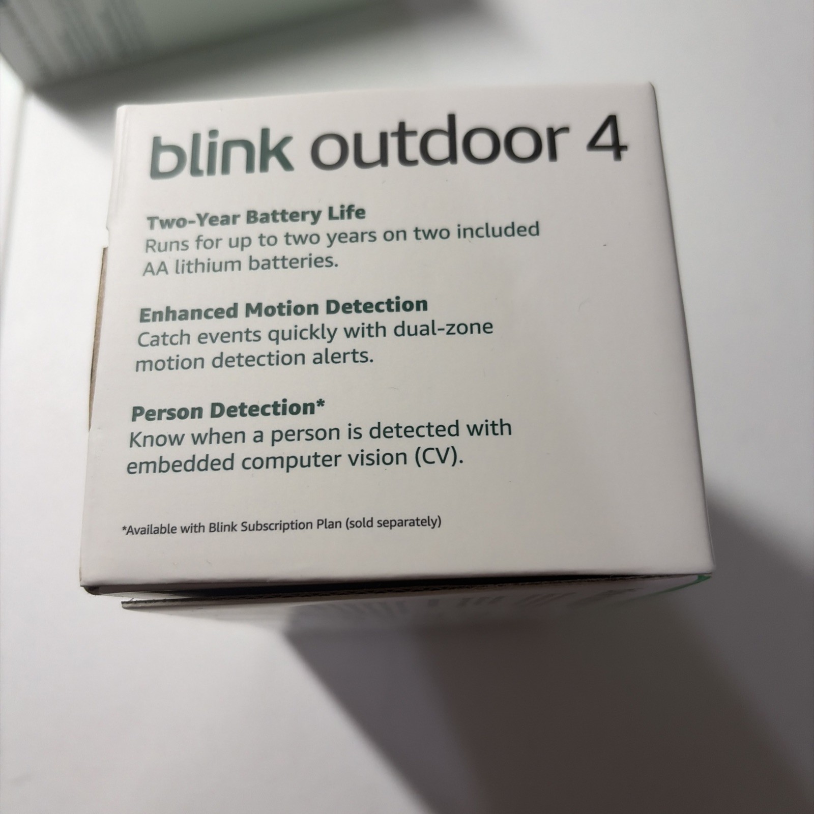 Blink Outdoor 4 Wireless Camera & Video Doorbell NEW