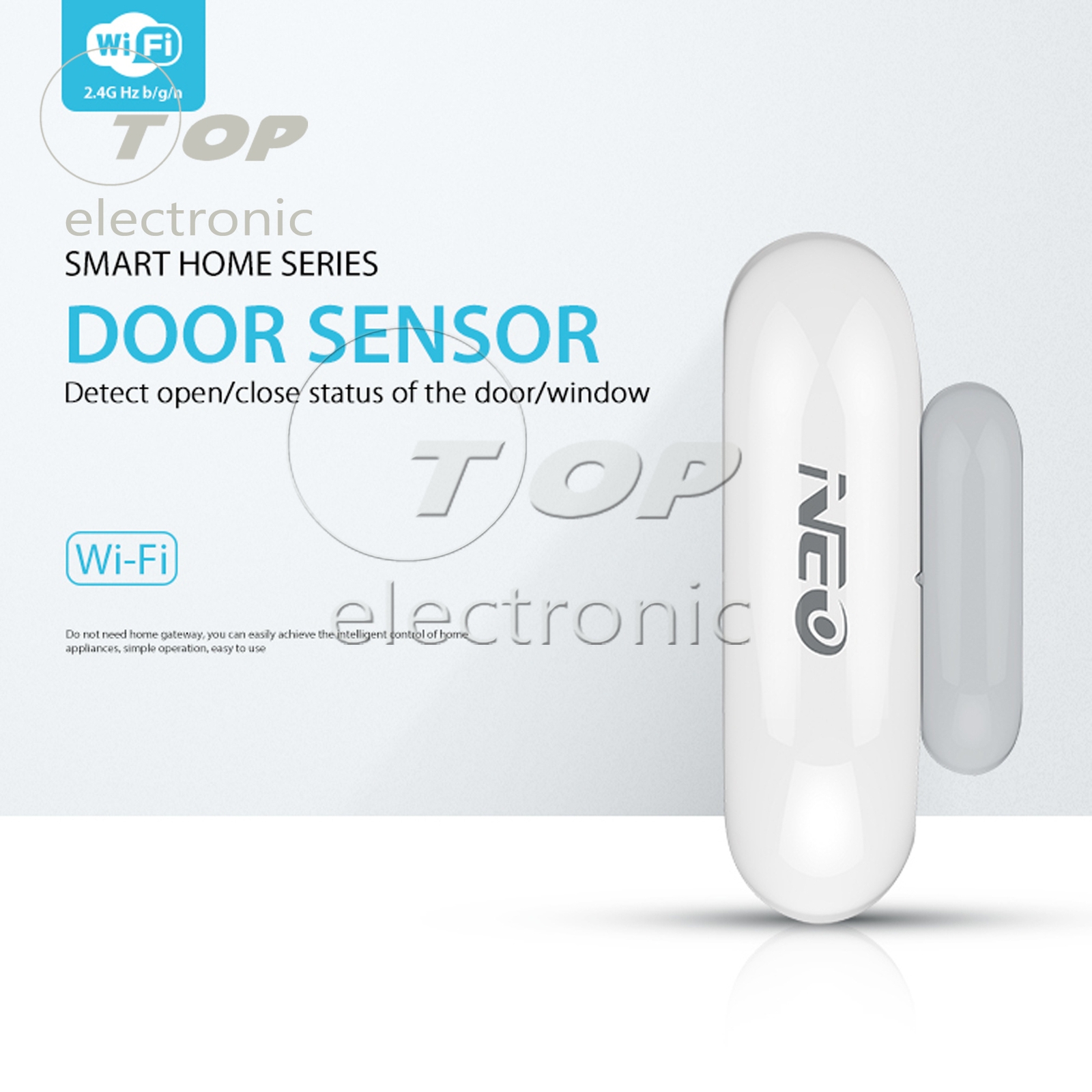 NEO Coolcam WiFi Door Alarm Home Security Sensor Detector Battery Powered