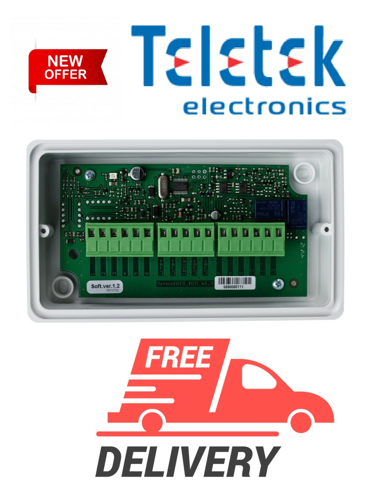 TELETEK Fire Alarm Solutions / Addressables / Modules / SensoIRIS MIO04