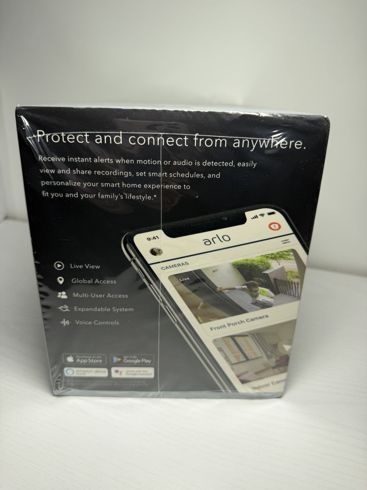 Arlo Pro 3 – 4 Camera System VMS4440B Wireless Security 2K Video Black