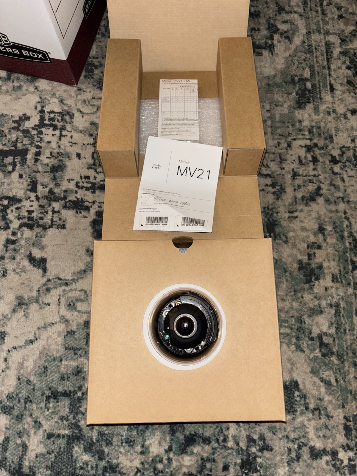 Cisco MV21 Indoor Dome Camera