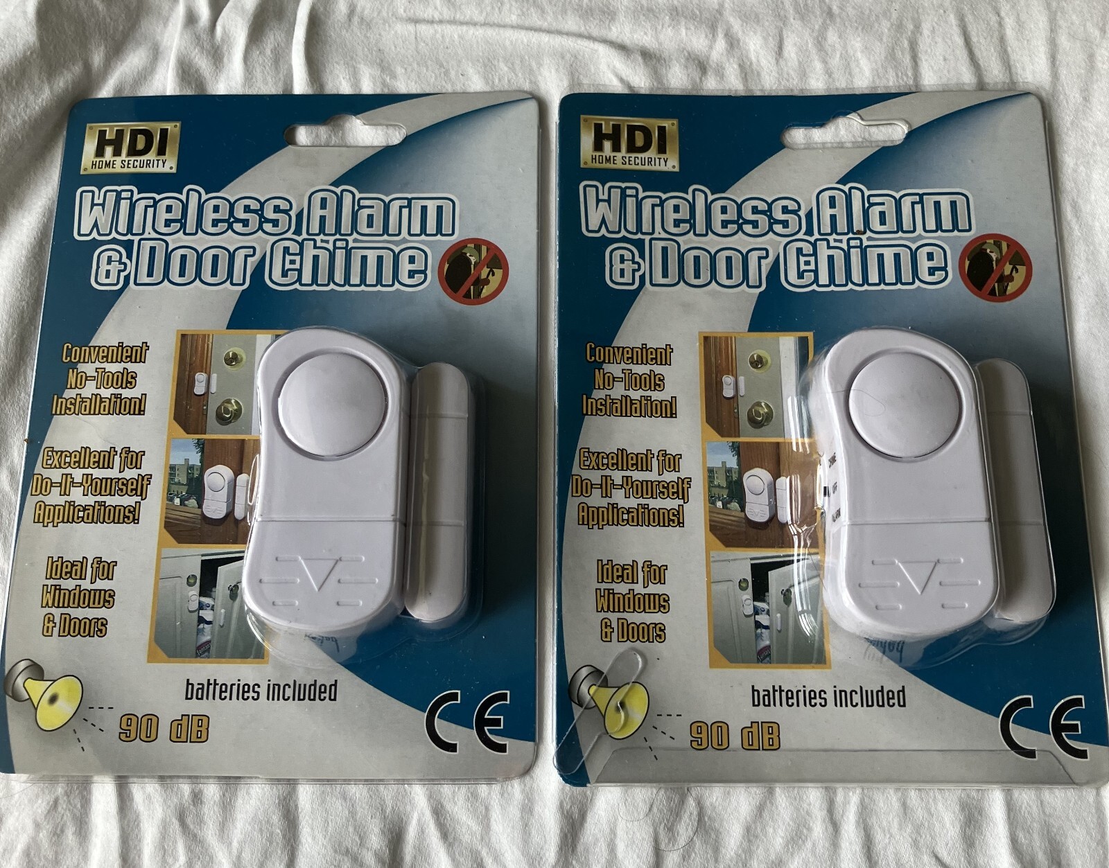 Wireless Home Security Alarm and Door Chime Battery required 20975 90db DIY