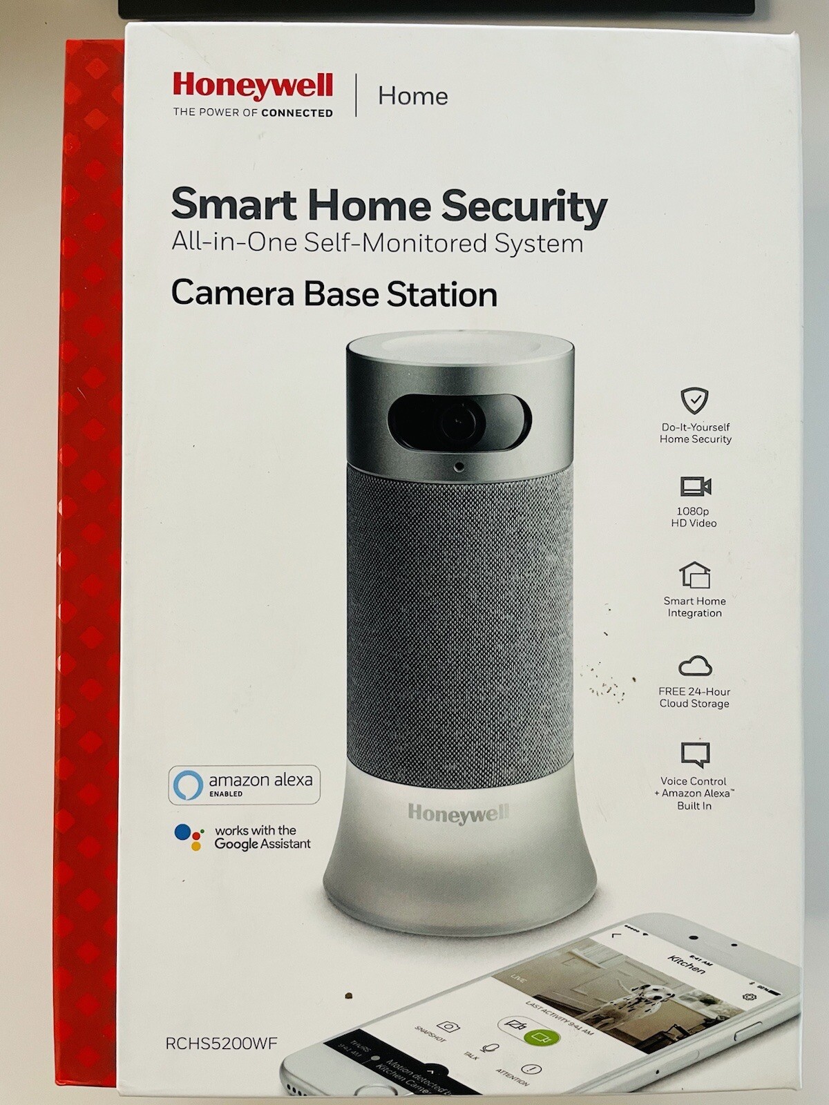 Honeywell RCHS5200WF1004/W Smart Home Security Base Station