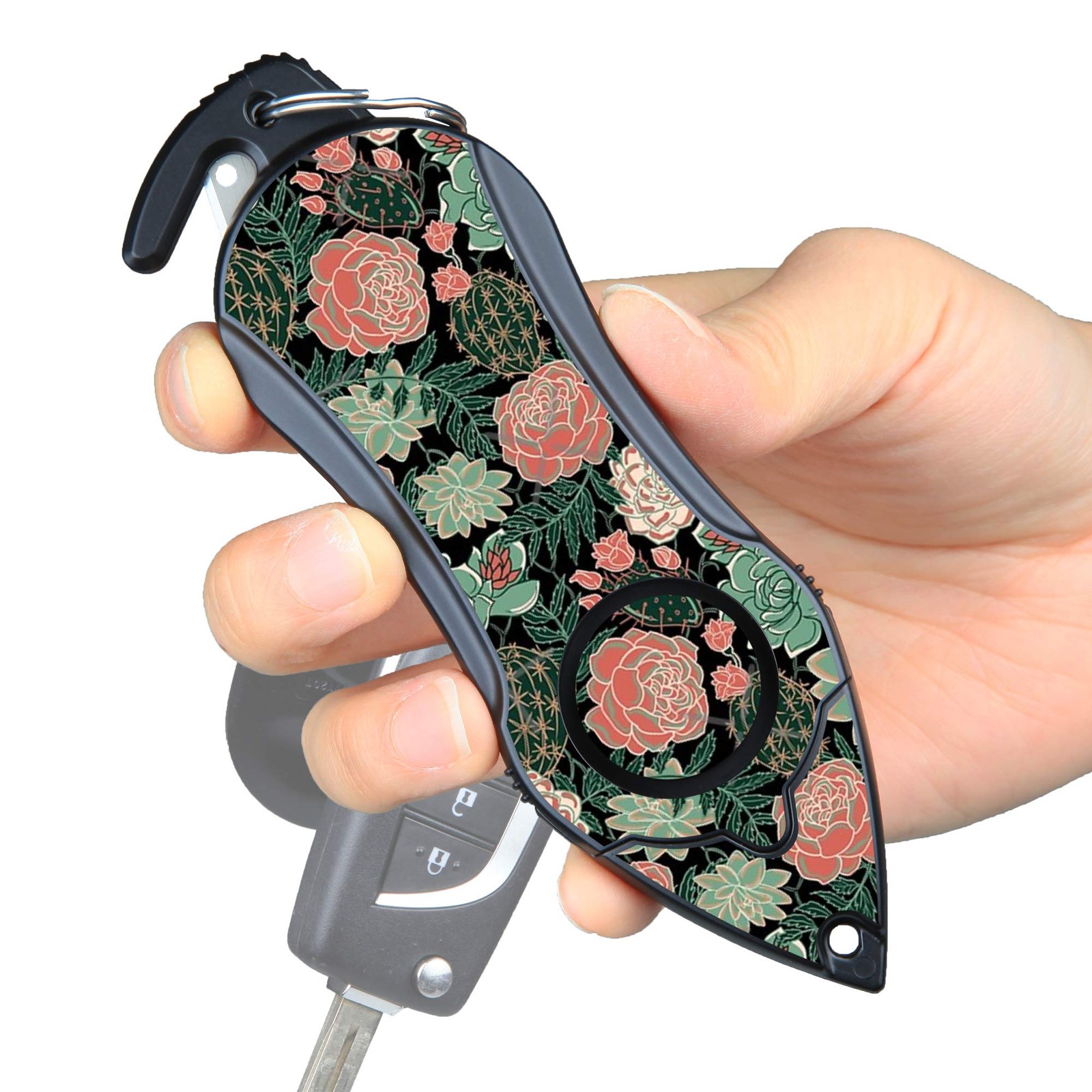 Personal Alarm Keychain Emergency Tool, Safety Panic Alarm Siren, Seat Belt C…