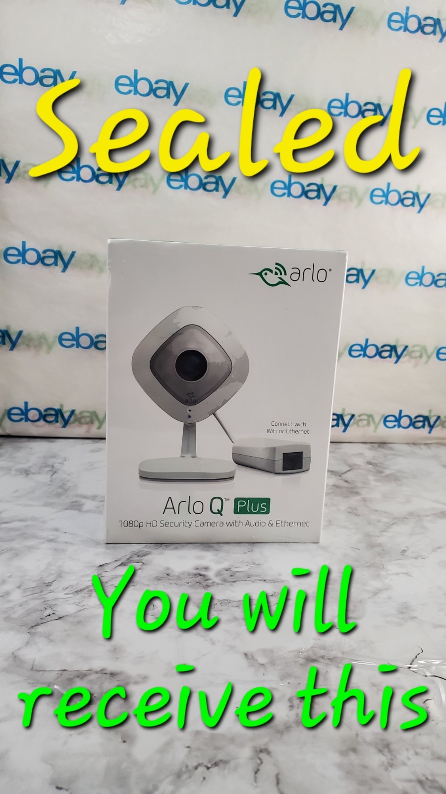 ✅️⭐️ Netgear Arlo Q Plus 1080p HD Security Camera With Audio & Ethernet VMC3040S