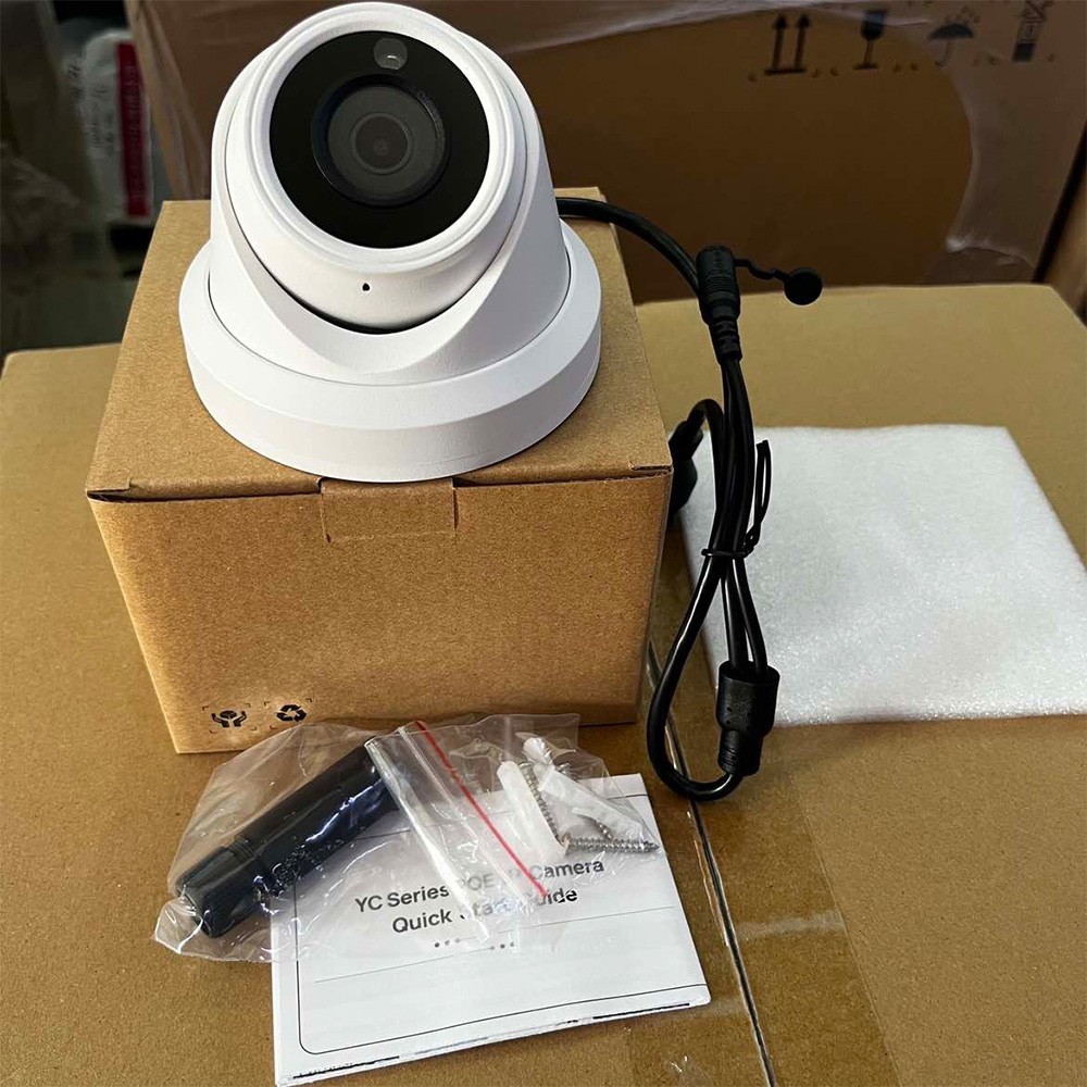 Vikylin 4K 8CH 8POE NVR CCTV System 8MP Security IP Camera Turret IR 30m MIC Lot