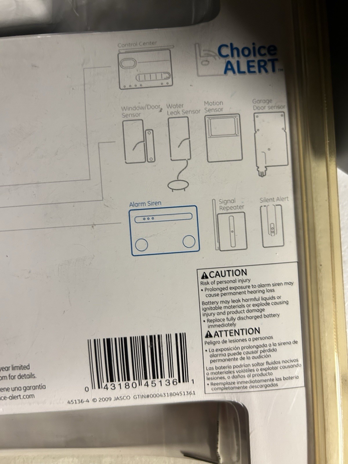 GE Wireless Alarm System – Additional Siren NIB