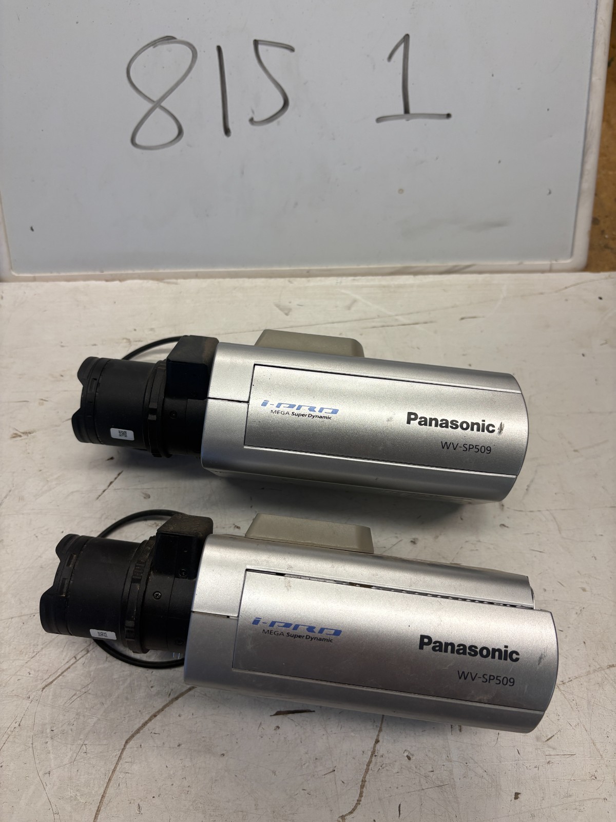 2 Pack – Panasonic WV-SP509 Indoor Network Security Camera w WV-LZ62/8S Lens
