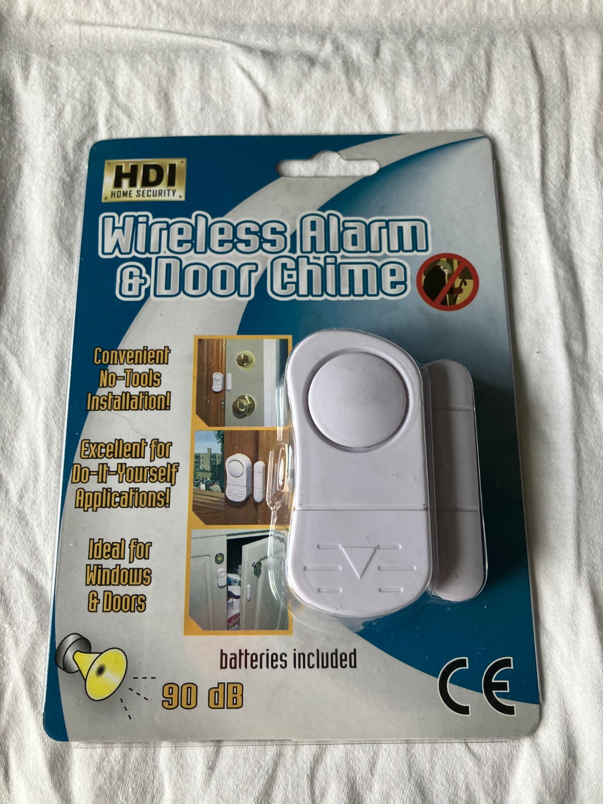 Wireless Home Security Alarm and Door Chime Battery required 20975 90db DIY