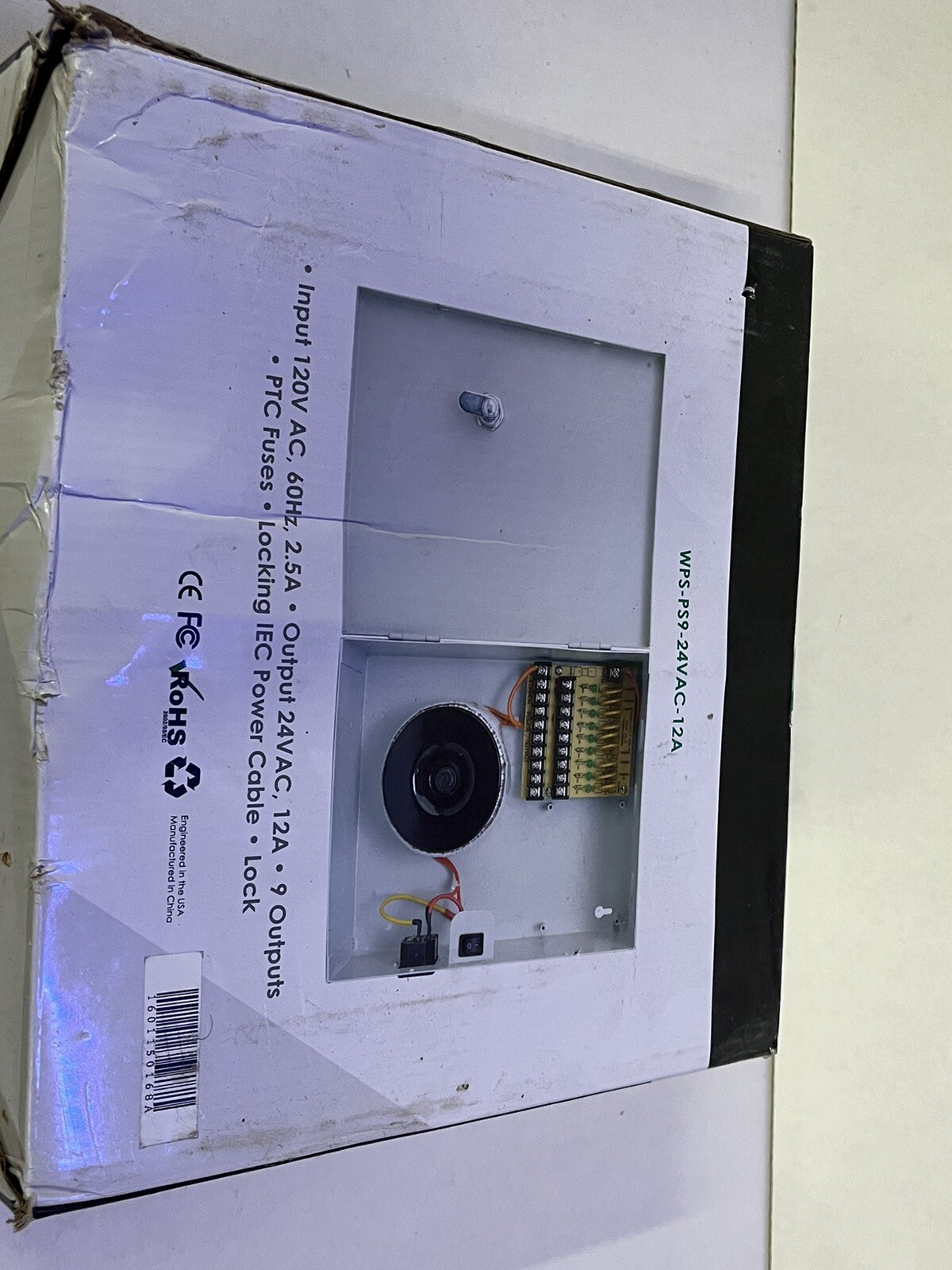 New In Original Box Wire Path Surveillance 9 Output Power Supply **Never Used**