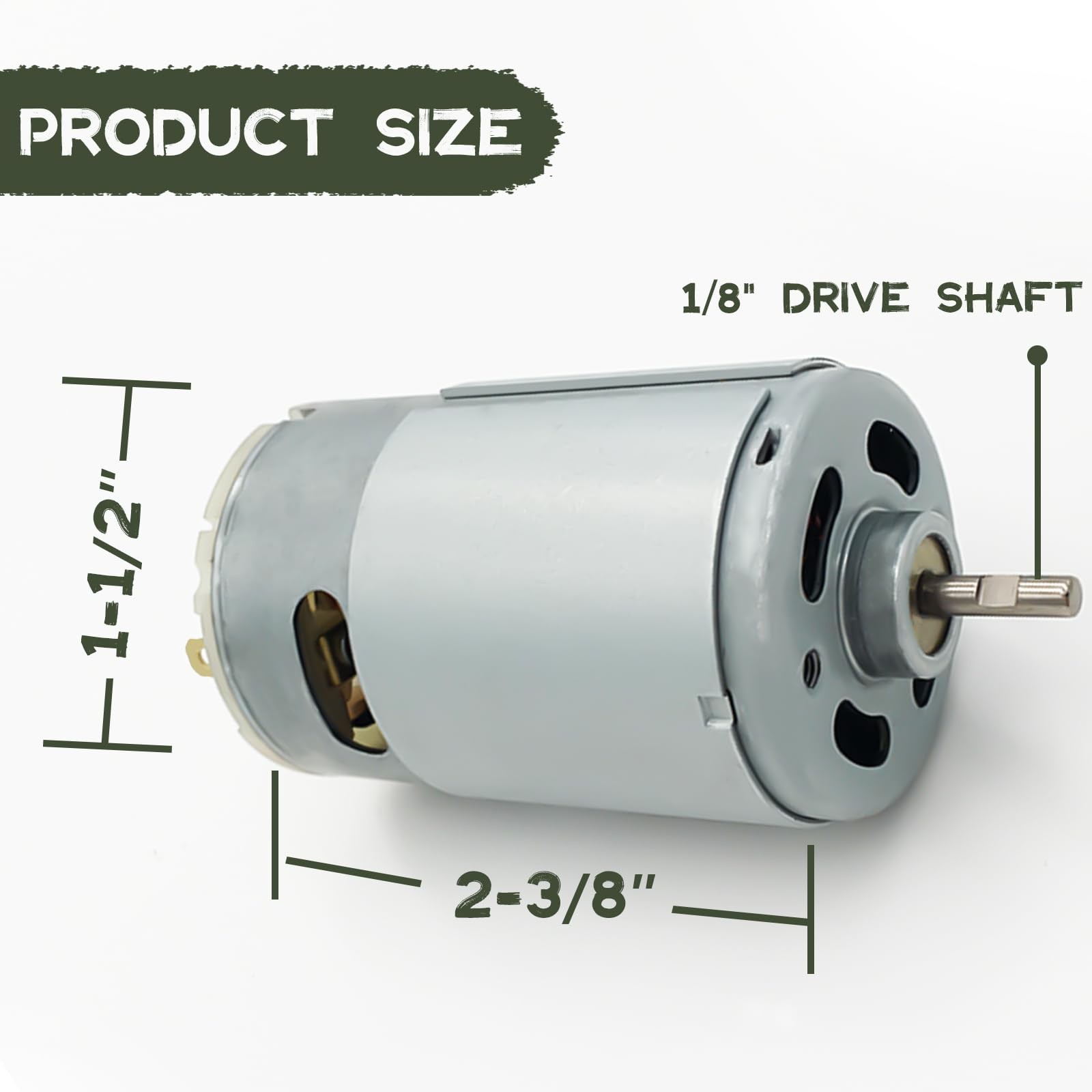 Highwild Universal 6V Hunting Spinner Feeder Box Motor E-