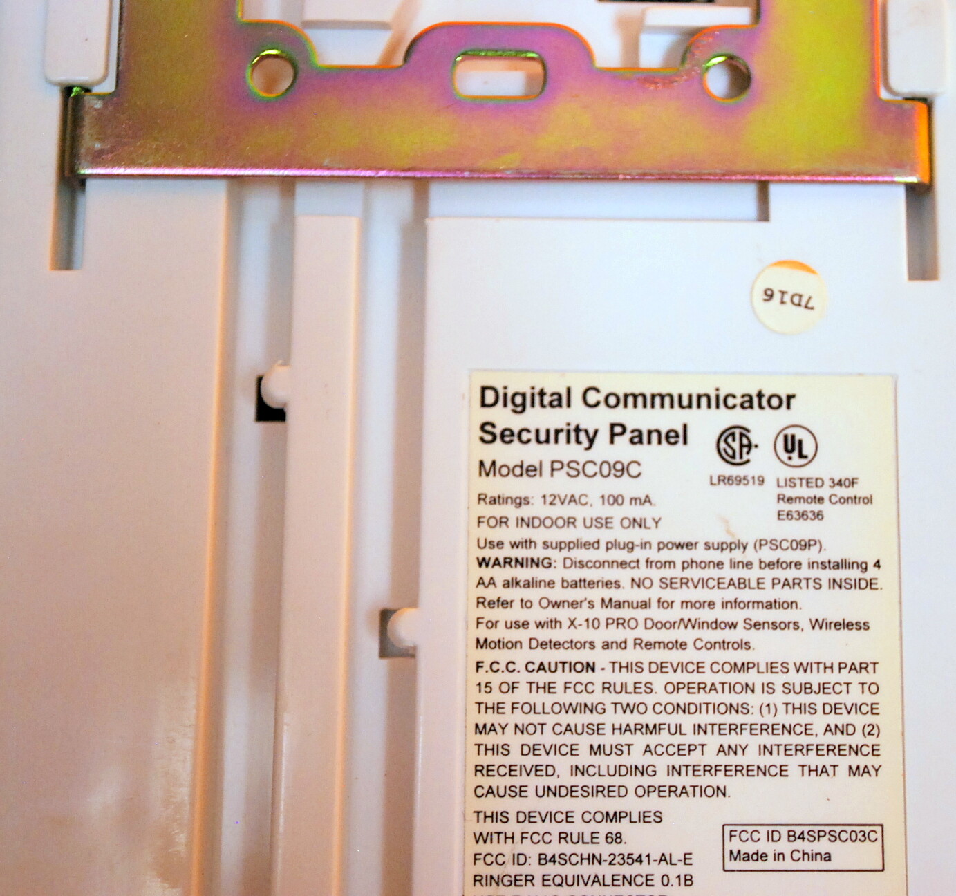 Leviton X10 PSC09C Pro Digital Communicator Security Panel