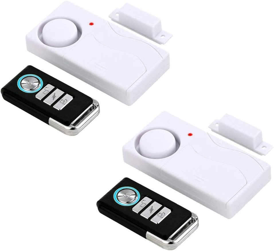 SecureSense 2-Pack Wireless Door & Pool Alarm with Remote Control