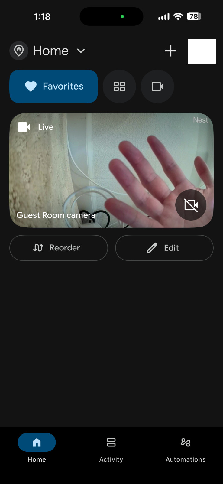 Google Nest Security Cam Indoor 1080p Wired 2nd Generation (White Snow) GJQ9T