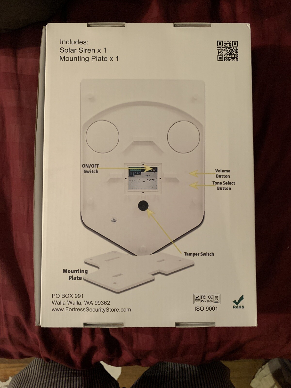 Fortress Solar Security System