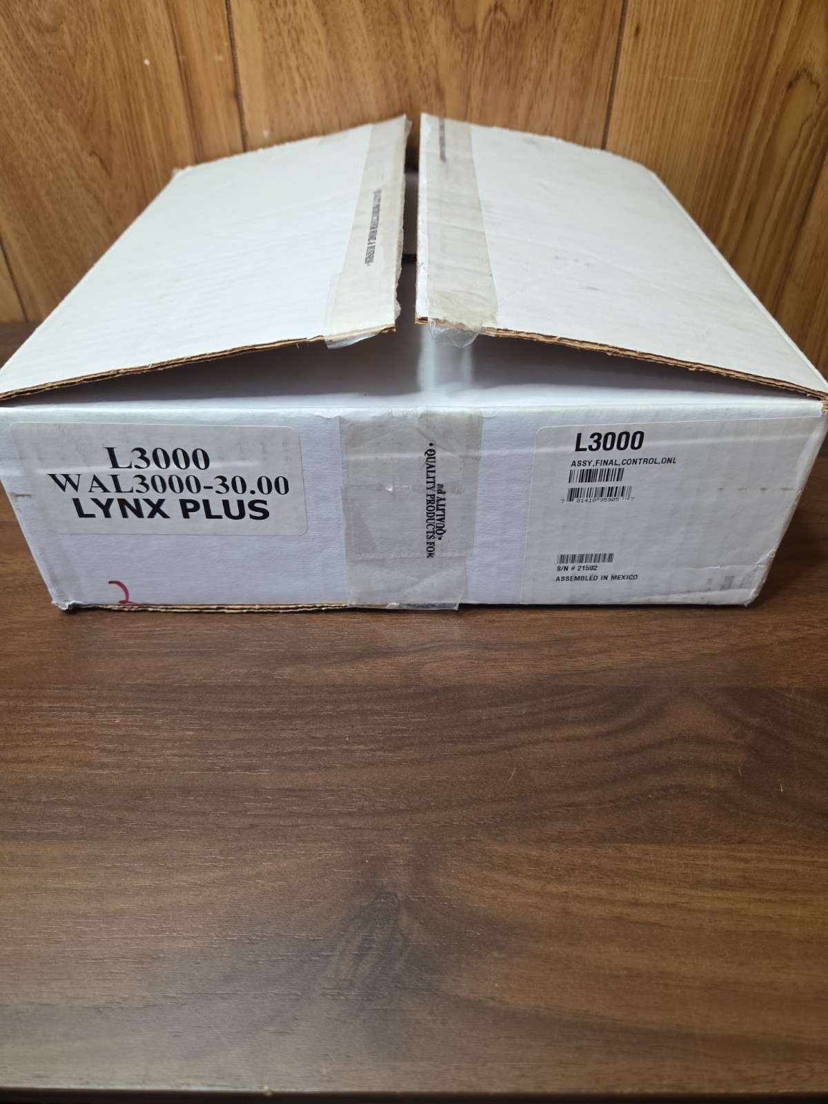 Honeywell L3000 LYNX Plus L3000 Burglar Alarm Control Panel New Open Box