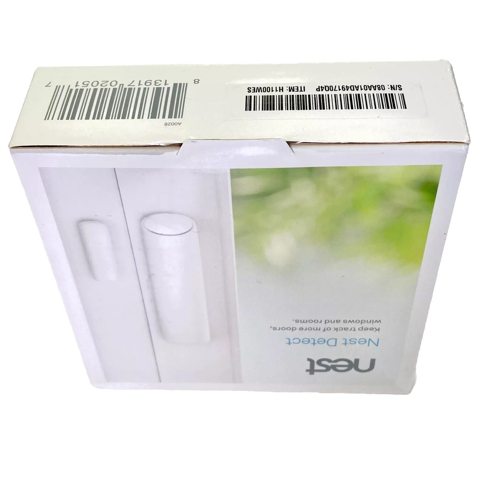 Google Nest Detect Sensor for Doors,Windows,Motion,H1100WES NIB Sealed,Free Ship
